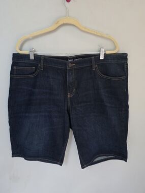 GAP Women's Dark Blue Denim Bermuda Shorts